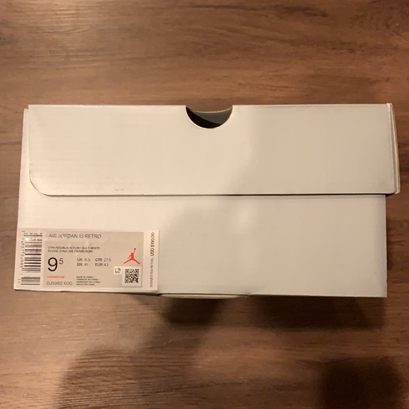 Nike Air Jordan Retro 13 Gym Red Flint US 9.5 New - Picture 3 of 12